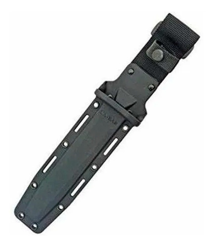 Ka-bar 1216 Funda De Cuchillo Duro Negro De Tamaño Completo