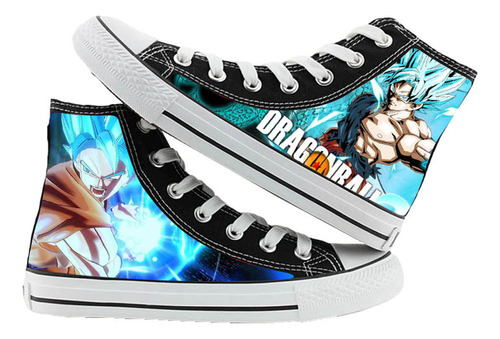 Zapatillas De Lona Estampadas Anime Siete Dragon Ball