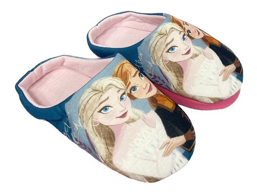 Pantufla Infantil Frozen Oficial Para Niños T 23 - 28