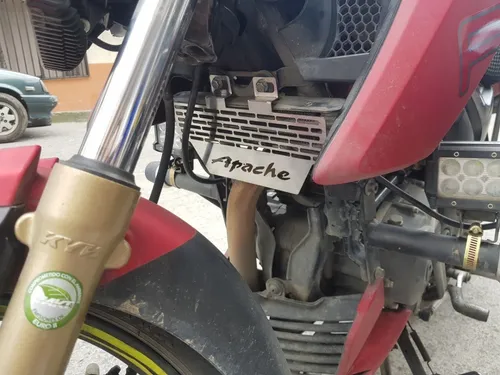 Kit Apache Lujos Tvs Apache 200 Lujos Sliders Defensas Moto