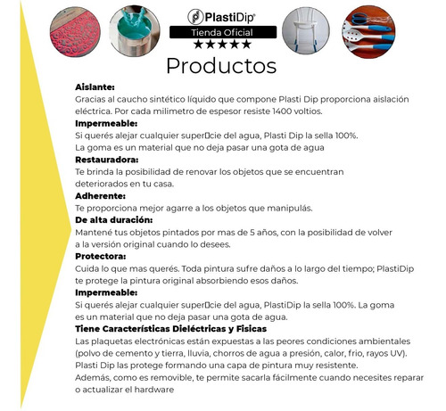 Imagen 7 de 8 de Liquid Tape Aislante Eléctrico Cinta Aisladora Liquida 500ml