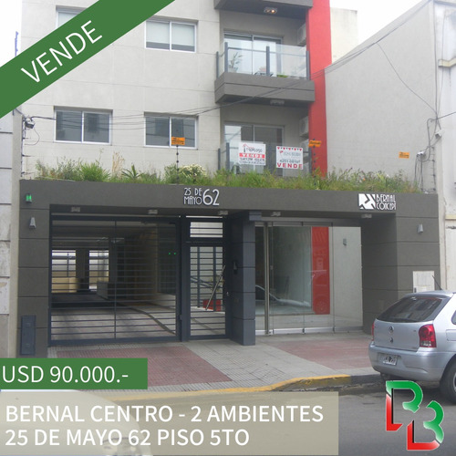 Vende Departamento 2 Ambientes Impecable - Bernal Centro