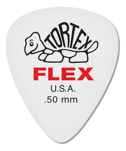 Púas Tortex Flex 0.50 Pack X 12 Jim Dunlop 428r 0.50