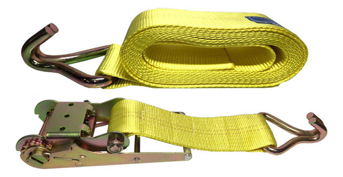 Catraca Mave Amarelo Com Cinta 9m Amarração Cargas Caminhao 10.000kg