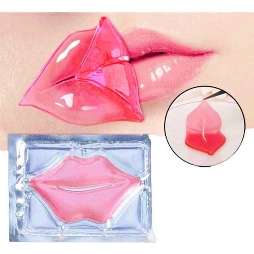 10 Máscaras Hidratante Labial Com Colágeno Boca Hidrogel