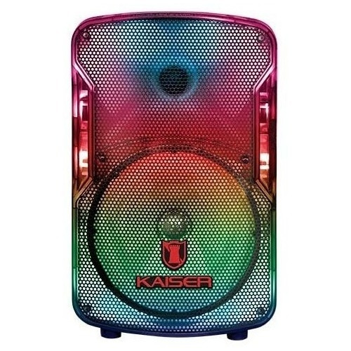 Imagen 4 de 5 de Bocina Bafle 8'' Flame Lightning Semi Trasparente Ksr-link
