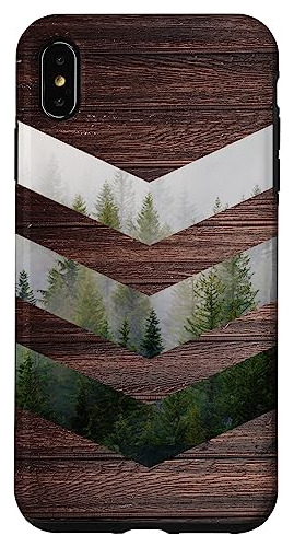 Funda Para iPhone XS Max Wood Wood-029