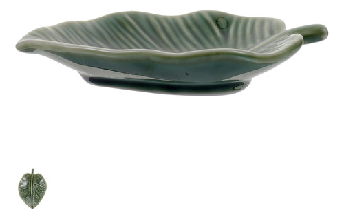 Bandeja Para Guardar Joyas Norse Decor Green Home Leaf