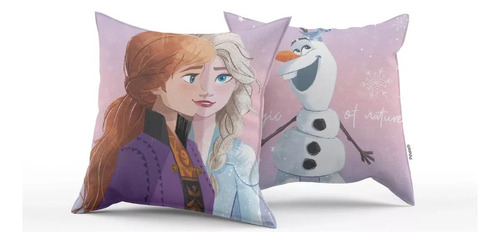 Almohadon Infantil Frozen Elsa Anna Y Olaf Disney Piñata