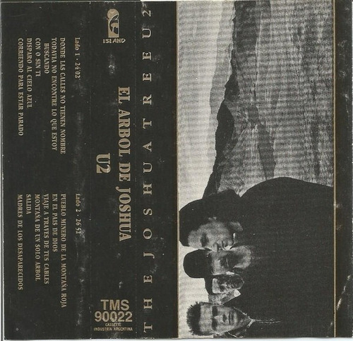 U2 El Árbol De Joshua = The Joshua Tree Cassette