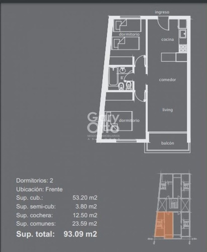 Imagen 2 de 2 de Apartamento De 2 Dormitorios A Estrenar En 2023 En Maldonado