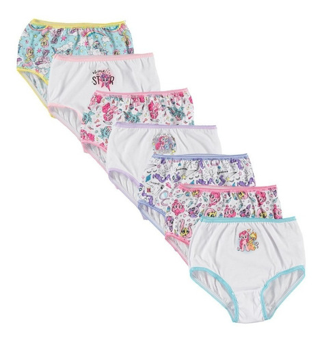 My Little Pantaletas Pantys Blumer  Niñas Pack 7 