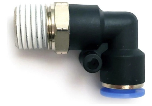 Conector Codo 1/4 X 1/2 Npt (pack 10 Unidades)