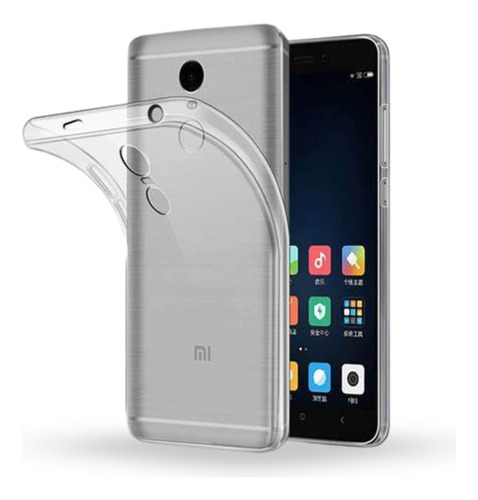 Funda Para Xiaomi Redmi 5 Plus Transparente Flexible Premium Transparente Lisa
