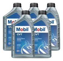 Comprar Kit 5 Óleo Câmbio Cvt Mobil Fluído Transmissão Sintético