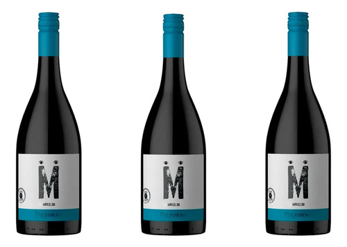 Kit X3 Vinos Pizzorno Mayusculas Marselan 2018 Febo