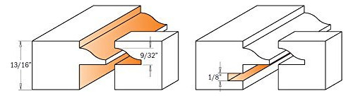 Cmt 85580311 Juego De Paneles De Vidrio De 3 Piezas En Estuc