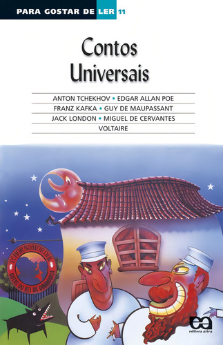 Contos universais, de Tchékhov, Anton. Para gostar de ler Editorial Ática, capa mole em português, 2014