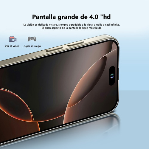 Android Celulares Mini Xs16 Pro Max 4.0 Pulgadas Barato Ram2gb Y Rom16gb