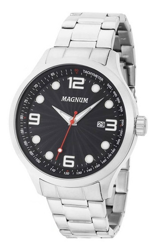 Relógio Masculino Magnum Sports Prata Ma33013t