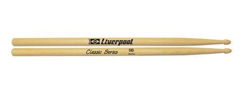 Baqueta De Bateria Liverpool Classic Series 5b Marfim