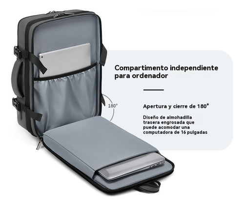 Cómoda Mochila De Viaje Para Hombre Con Computadora