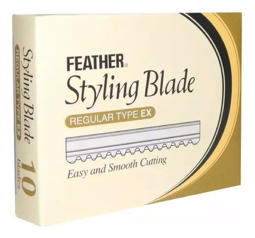 Feather Styling Blade Filos Repuesto Para Navajin 10 U.