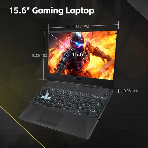 Portátil Para Juegos Asus Tuf A15 Con Amd Ryzen 7, Nvidia Ge