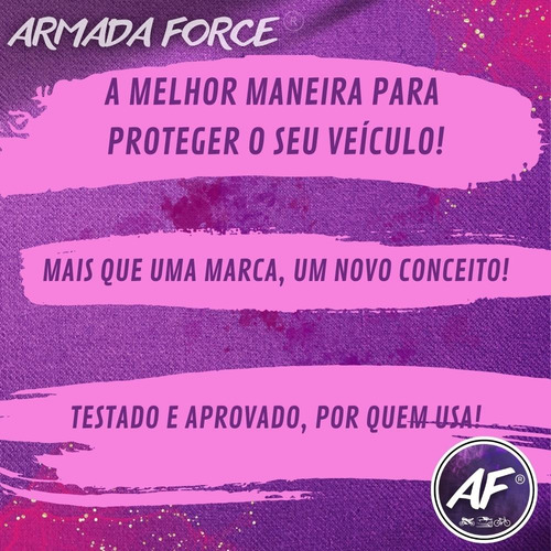 Capa Para Moto Honda Biz 125 100% Forrada Armada Force