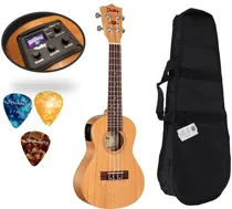Comprar Ukulele Shelby Elétrico Concert Su23me Afinador Capa Palheta