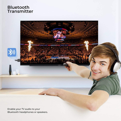 Adaptador Usb Bluetooth 5.1 Receptor De Música P2 Automotivo