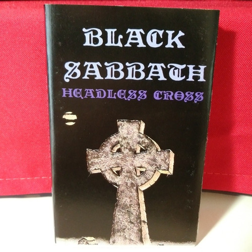 Black Sabbath Headless Cross Casete 1ra Ed Usa Impecable