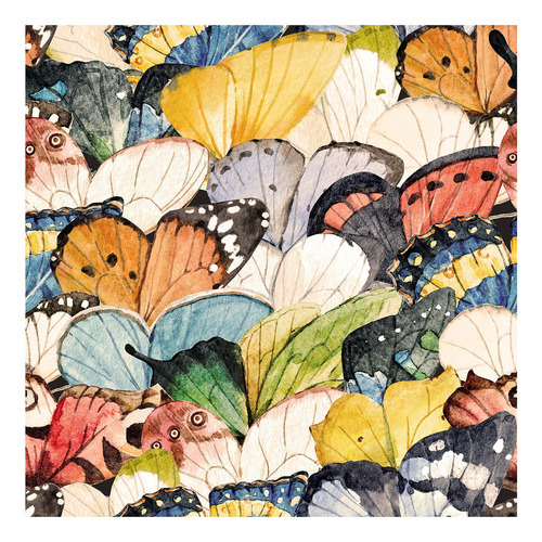 Haokhome 93133 - Papel Tapiz De Mariposa Vintage Para Bao, C