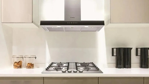 Imagen 6 de 8 de Anafe A Gas Ariston Thc 641 Wixaag Acero Inox Rejillas Fund