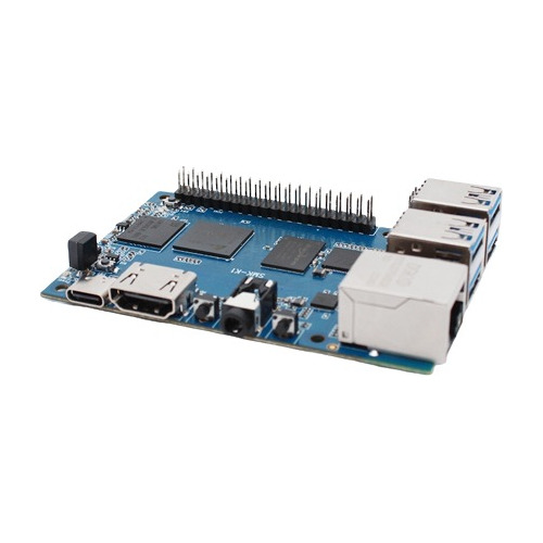 Placa De Desenvolvimento Banana Pi 16gb Emmc 8gb Ram Arduino