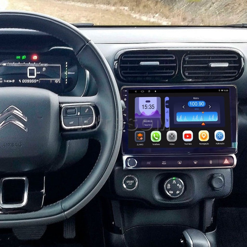 Multimídia Citroen C4 Cactus 2021 2022 2023 2024 V2 Octa 4g