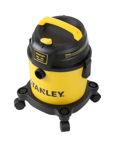 Imagen 3 de 3 de Aspiradora Stanley SL18135P 2.5 gal amarilla y negra 220V