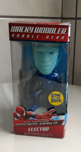 Electro Spider Man 2 - Wacky Wobbler Marvel - Funko Original