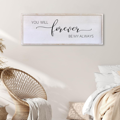 Letrero Con Texto En Inglés «you Will Forever Be My Always S