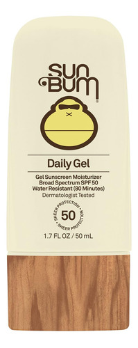Sun Bum Daily Spf 50 Gel Facial Protector Solar | Vegano Y H