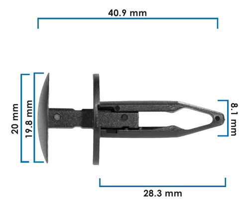 Grapa De Presion Saturn Varios Modelos (25 Pz)