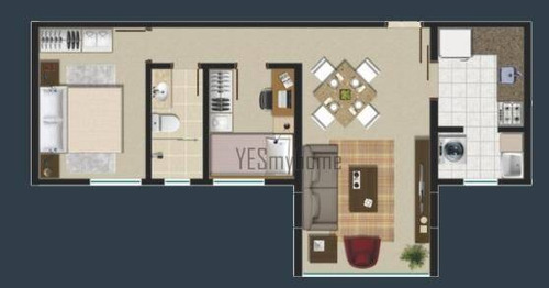 Beverly Hills - Apartamento De 2 Quartos No Boa Vista - Ap2887