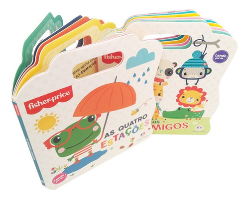 Kit Com 2 Livros Infantis Com Alça - Capa Dura