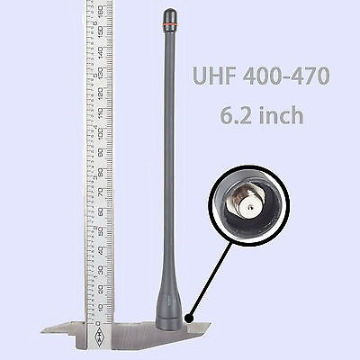 Antena Uhf Para Radio De Dos Vías De Icom Ic-f4101 Ic-f4161 