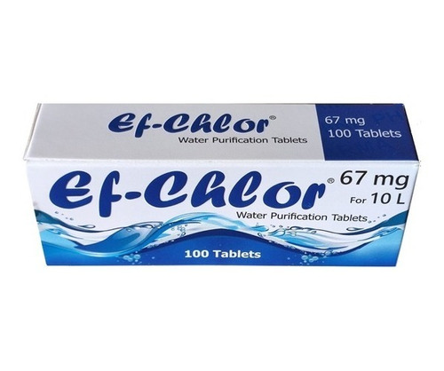 Desinfectante En Tabletas Para Uso Doméstico Ef-chlor