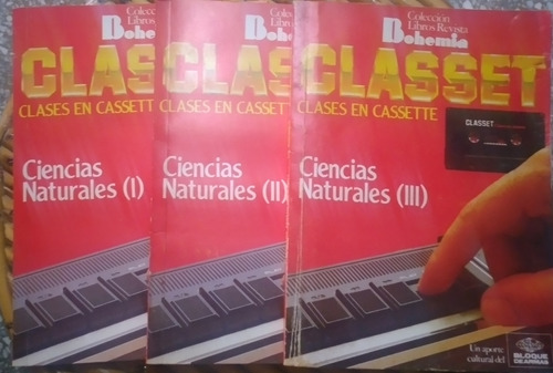 Cassette Clases En Cassette Ciencias Naturales I Ii Iii