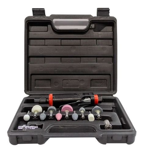 Imagem 8 de 10 de Kit Esmerilhadeira Retifica Reparo Pneus 25000rpm Rotta 376