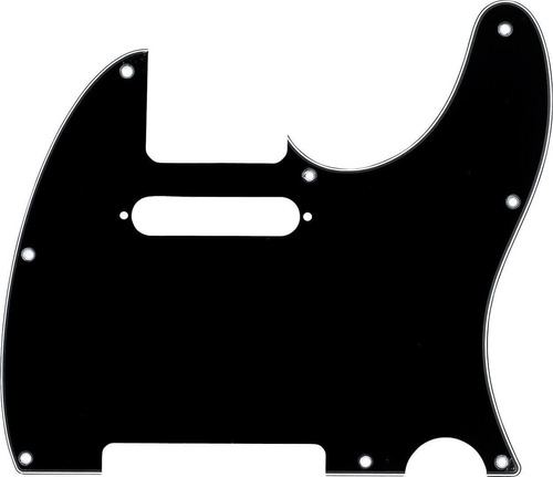 Fender Pickgrd American Standard Tele Blk (bwb)