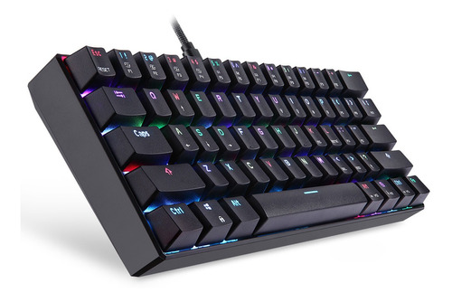 Motospeed Ck61 Rgb Teclado Mecánico Para Juegos Outmu Azul