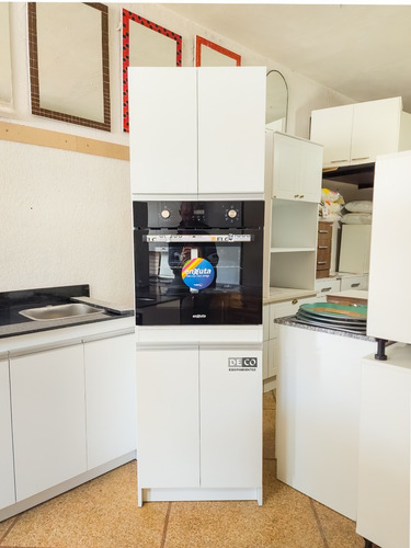 Imagen 4 de 6 de Mueble Torre Para Horno De Empotrar Mdf 18 Mm